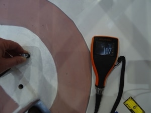 Measuring DFT of the applied primer
